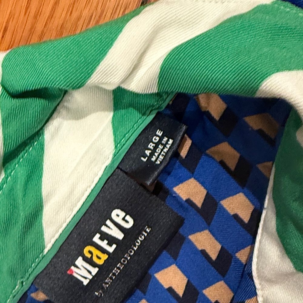 Anthropologie The Paz Buttondown Shirt by Maeve - Picture 4 of 6